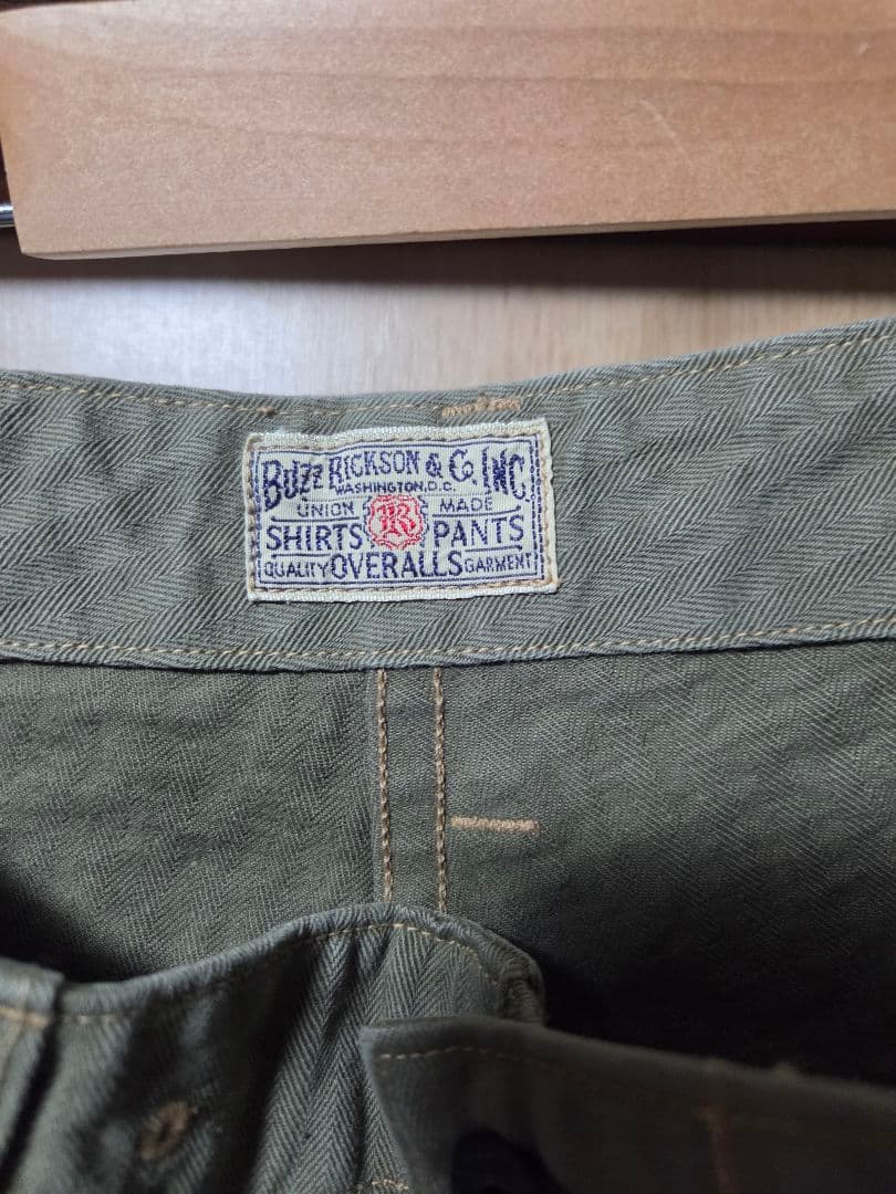 Buzz Rickson カーゴパンツ オリーブ　バズリクソンズ