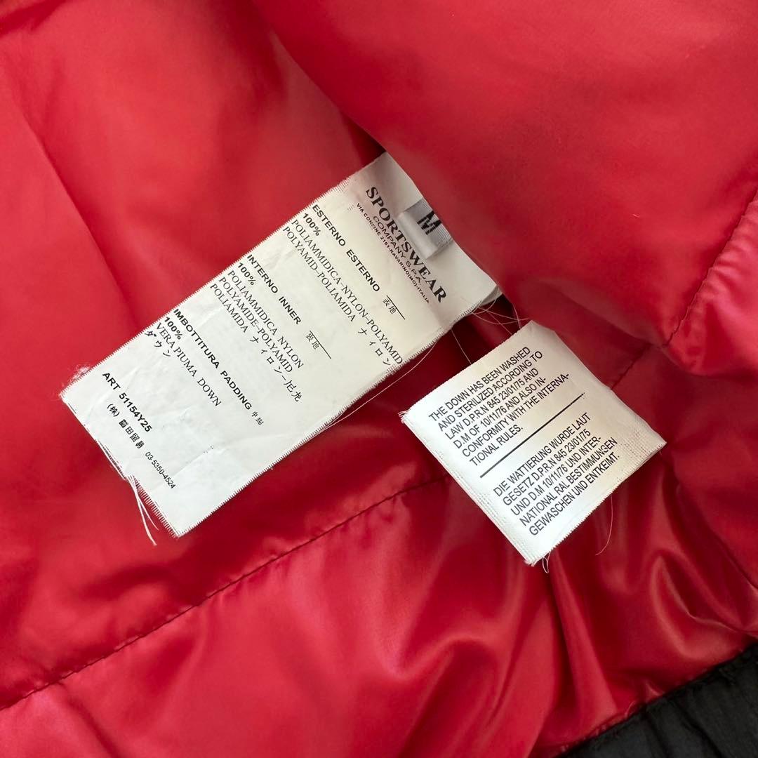 Stone  2009AW ダウンジャケット　Mサイズ ブラック