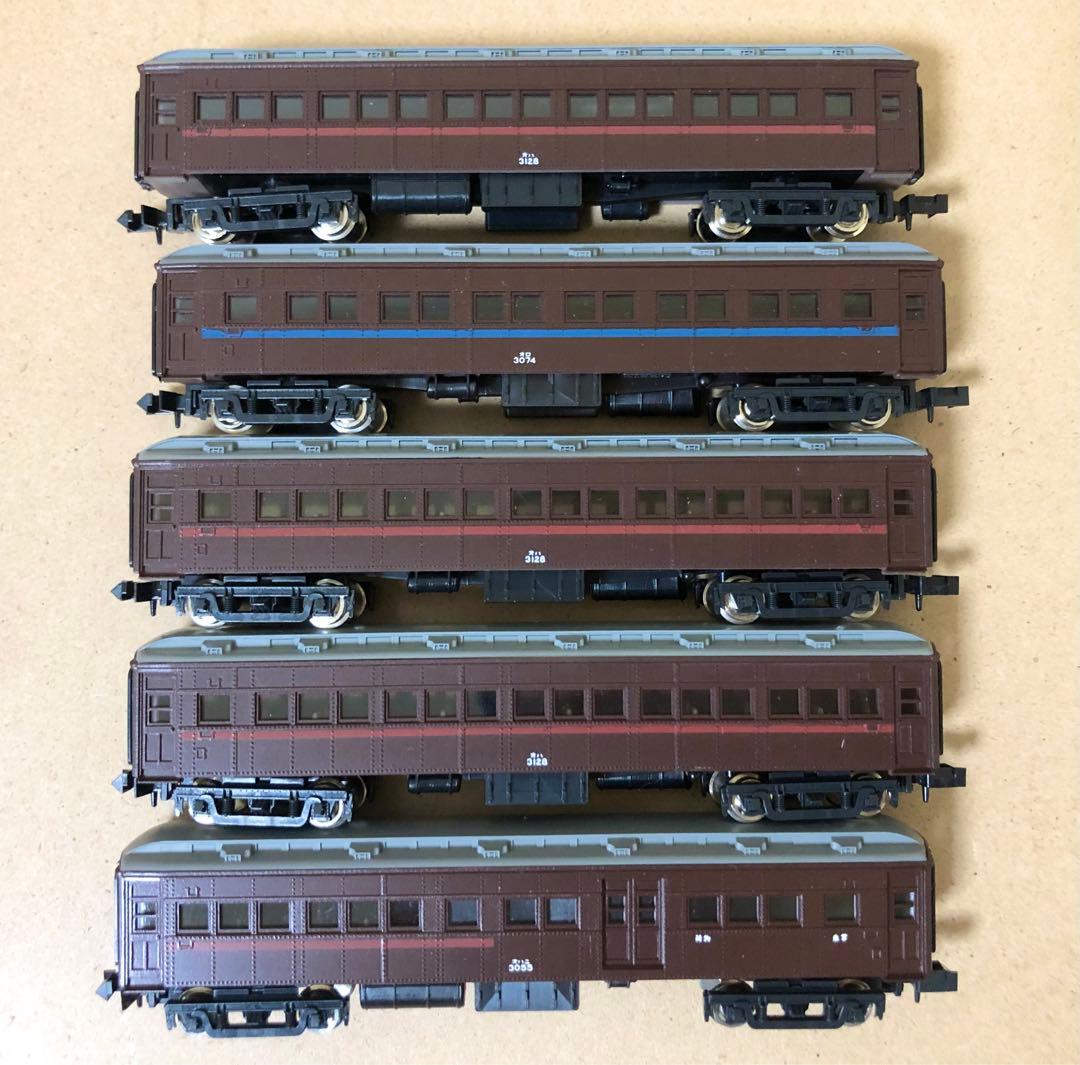 KATO 蒸気機関車C5078 & 客車5両セット Nゲージ