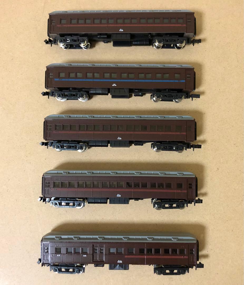 KATO 蒸気機関車C5078 & 客車5両セット Nゲージ