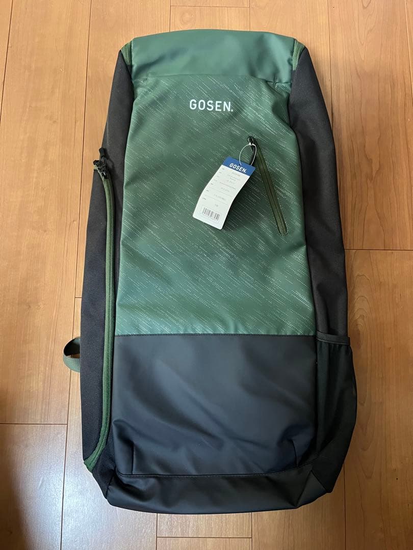【新品】GOSEN バドミントンバックパック　カーキ