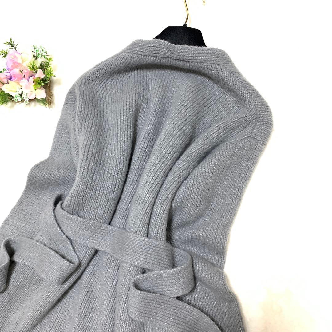 ★ そな☆ 様　マックスマーラベルテッドコート　ラナヴァージンウールふわふわ　L