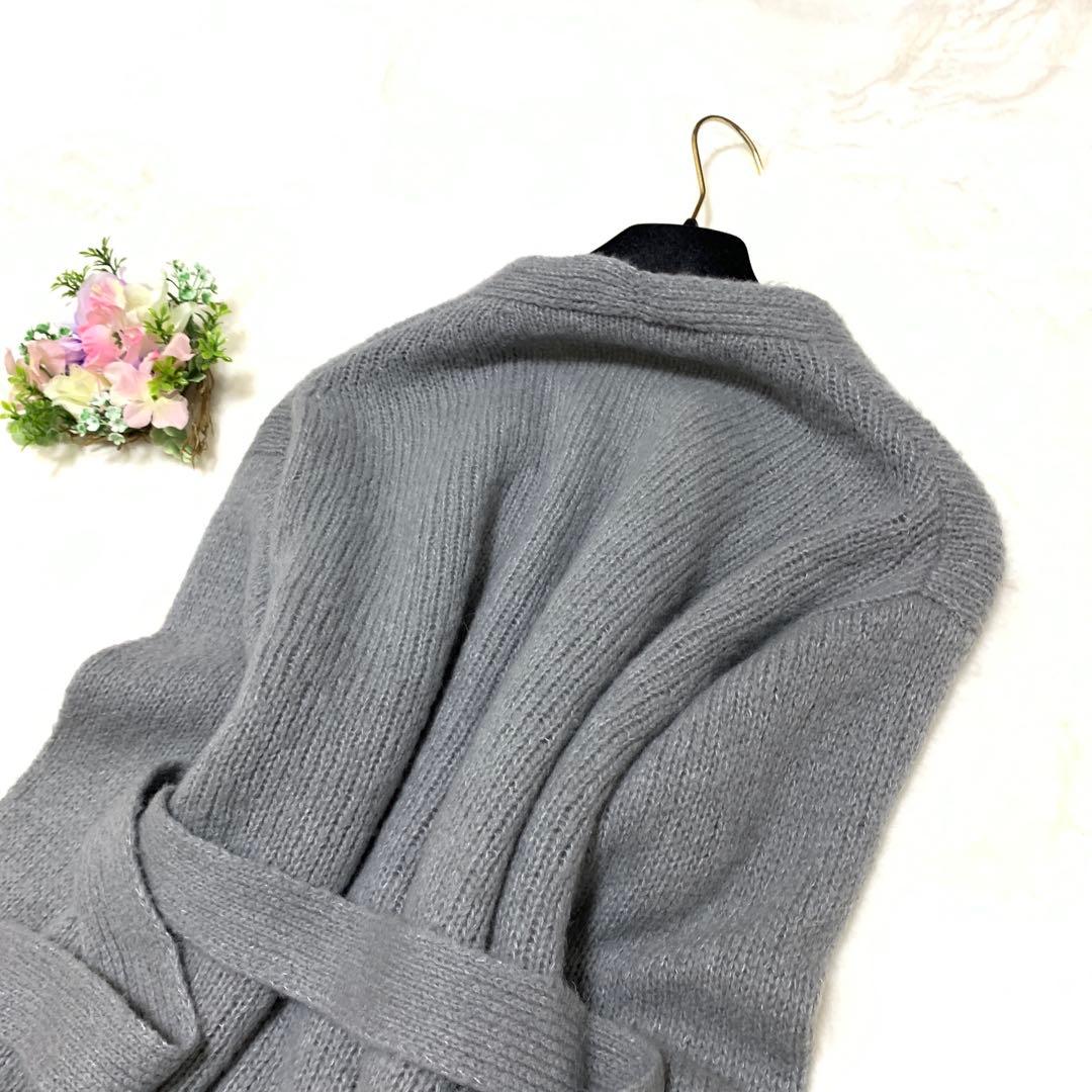 ★ そな☆ 様　マックスマーラベルテッドコート　ラナヴァージンウールふわふわ　L