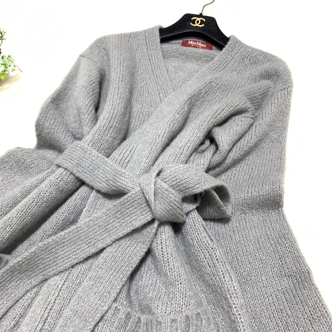 ★ そな☆ 様　マックスマーラベルテッドコート　ラナヴァージンウールふわふわ　L