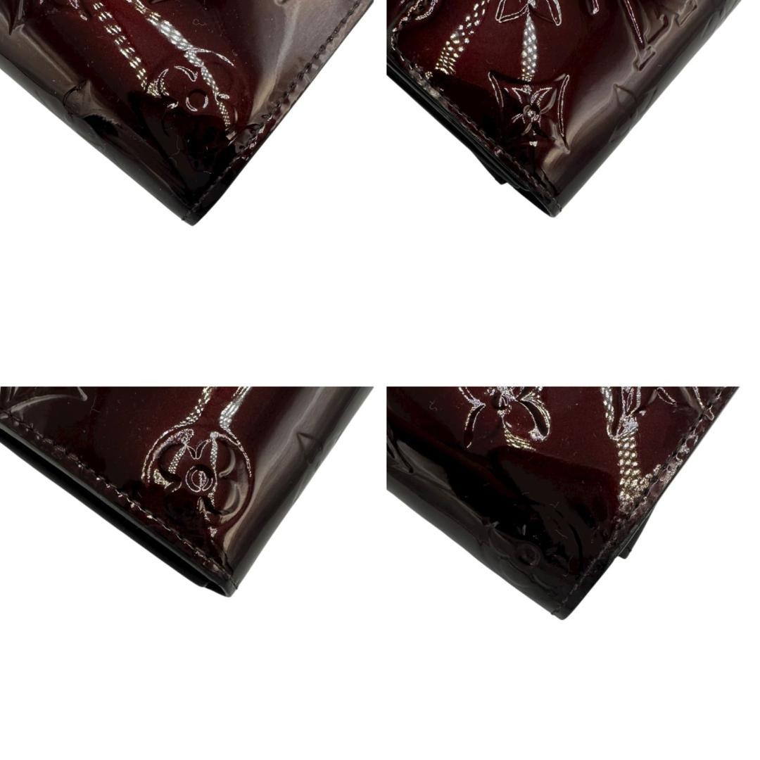 【極美品】保存袋 箱付き ルイヴィトン ポルトフォイユサラ 長財布 ヴェルニ