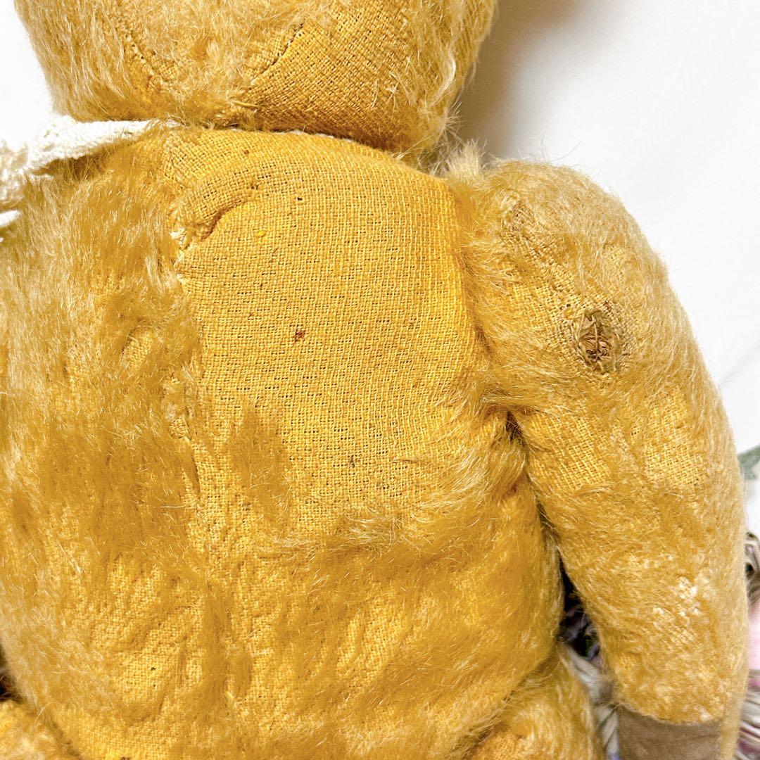 ❤️1940年頃❤️愛されすぎたチルターンベア　アンティークテディベア