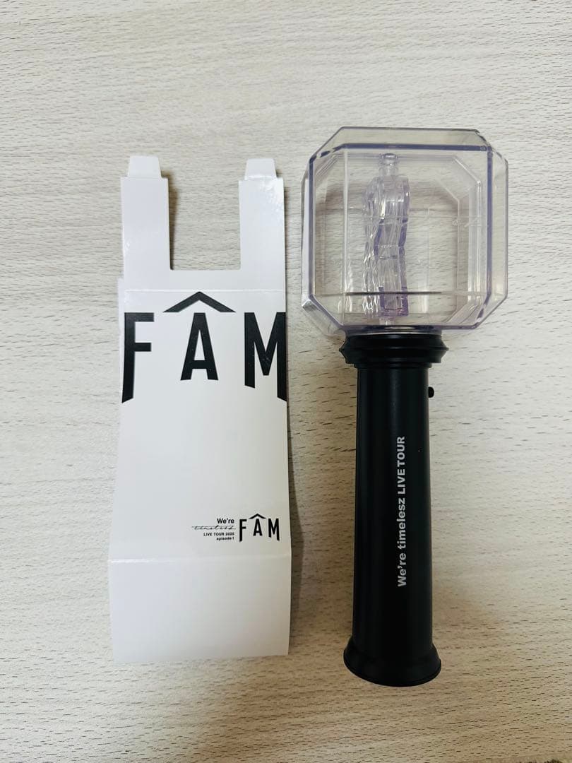 timelesz タイムレス ペンライト FAM - メルカリ