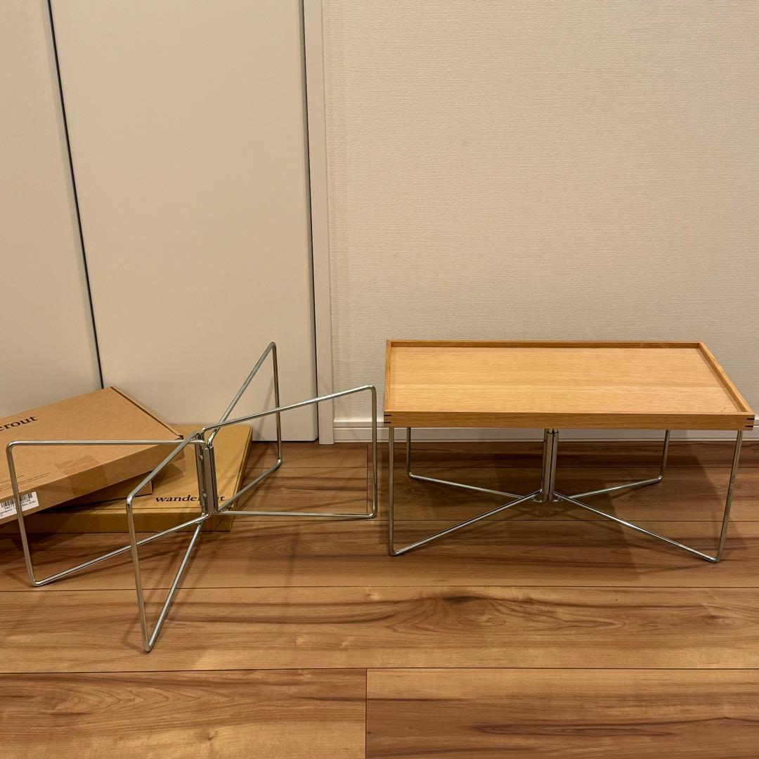 wanderout Universal Wood Tray & Stand ×2 - テーブル・チェア