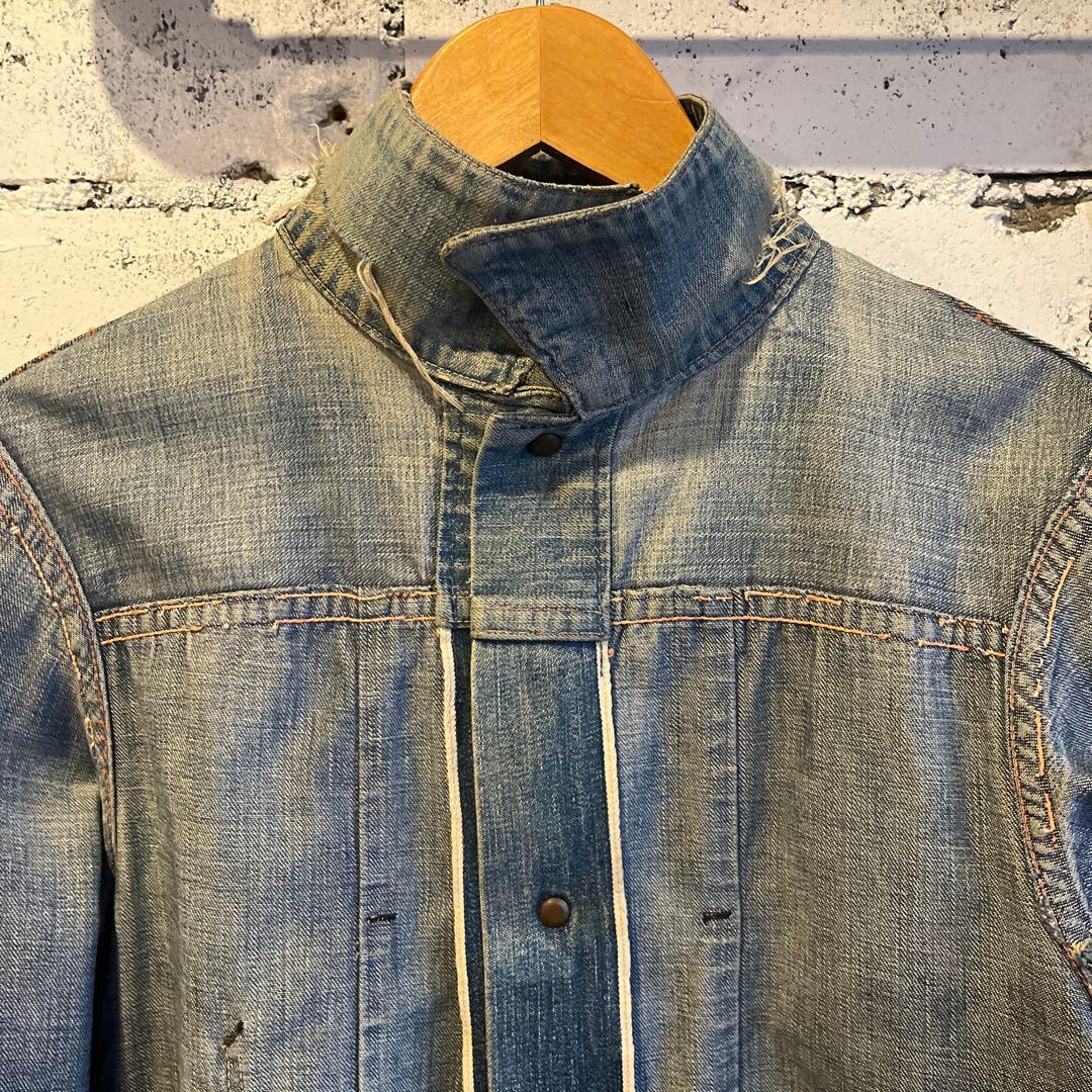 50's ショップブランド デニムジャケット1st型1ポケット