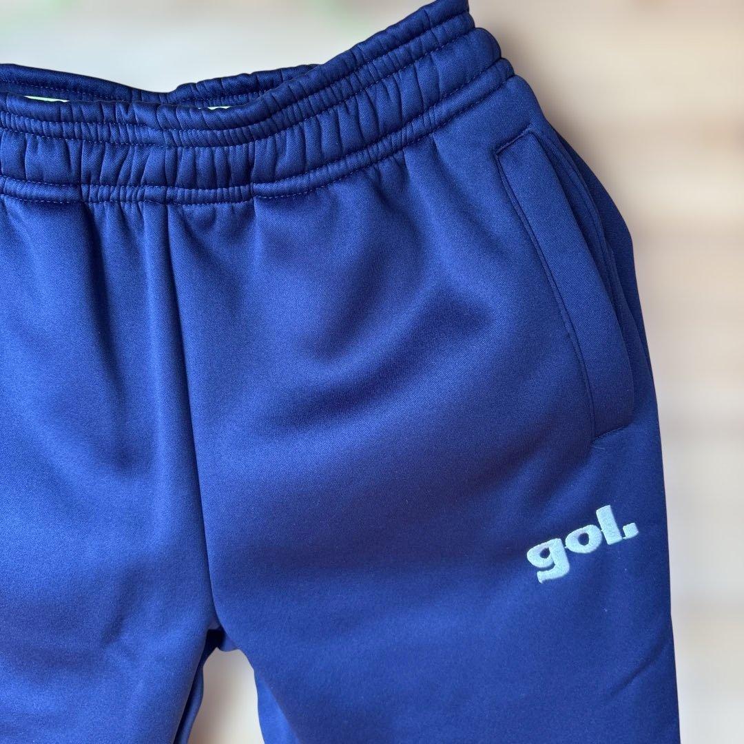 gol. 新品未使用 140 パディングハーフコート 上下セット 裏起毛