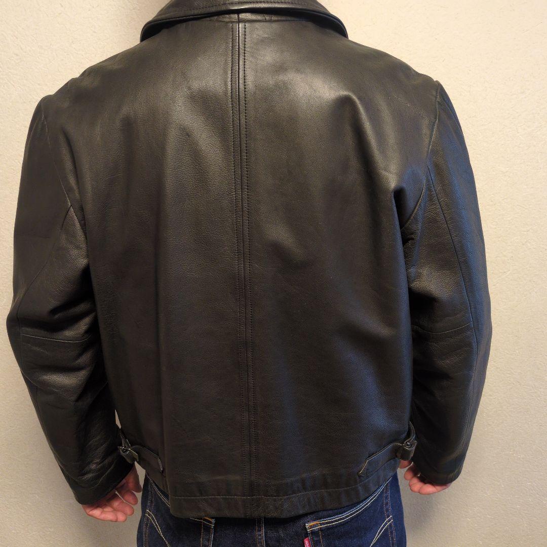 BANANA REPUBLIC ヴィンテージ 短丈 レザージャケット S