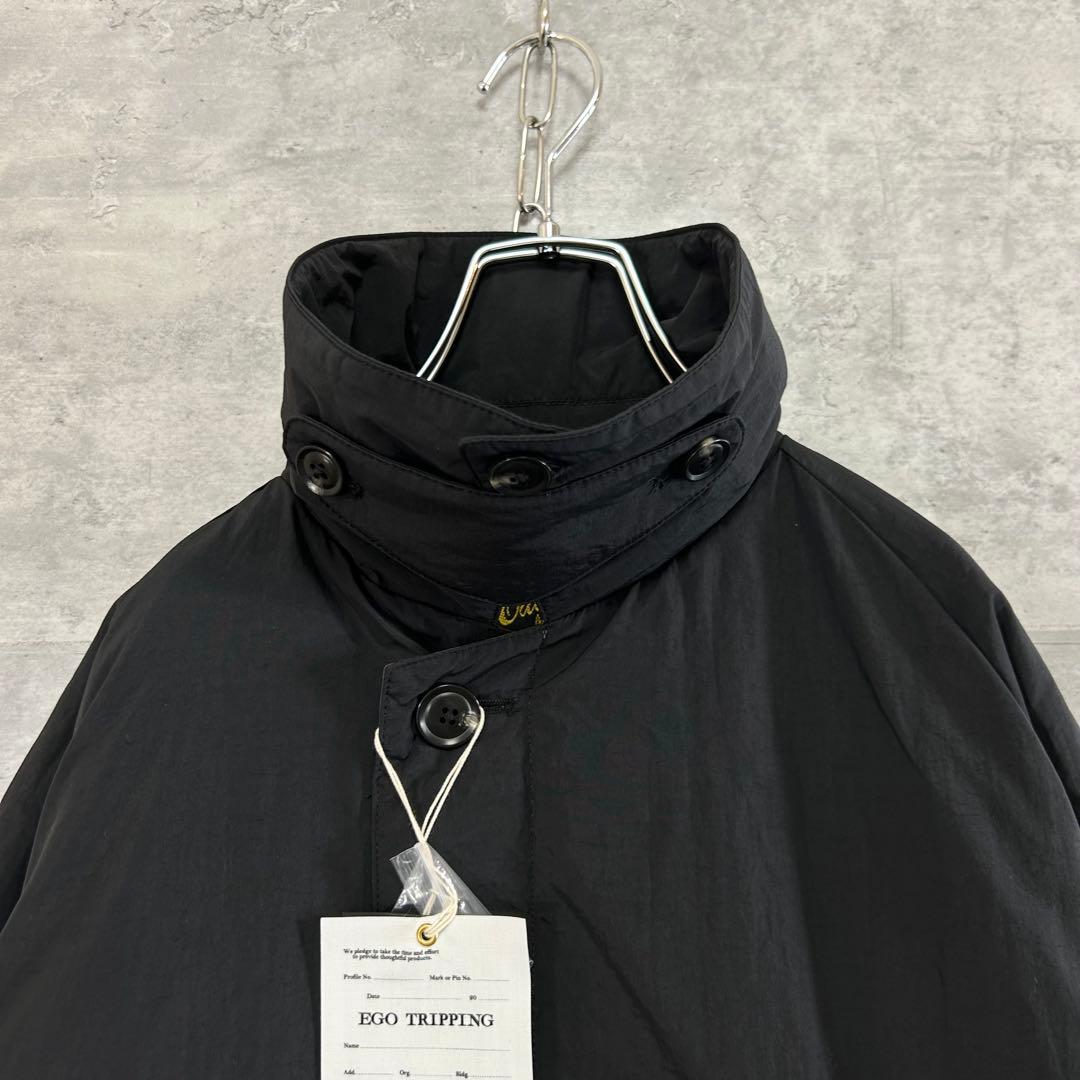 新品　EGO TRIPPING エゴトリッピン バルマカンコート　ナイロンコート