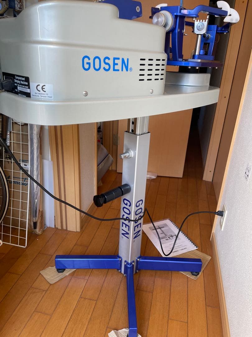 完動超美品GOSEN GM800テニスバトストリングマシン動作良好3箱着払い発送