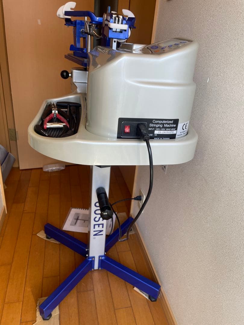 完動超美品GOSEN GM800テニスバトストリングマシン動作良好3箱着払い発送