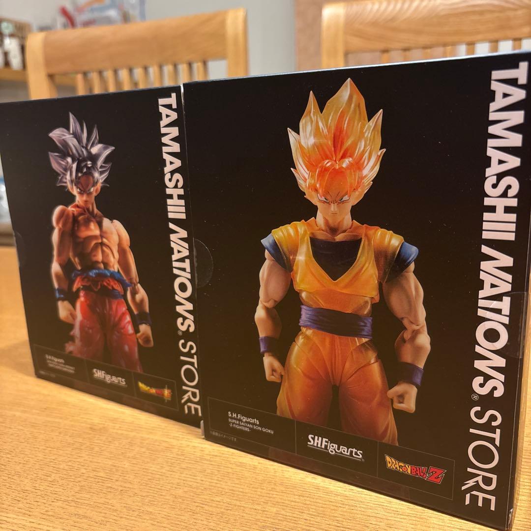 ドラゴンボール S.H.フィギュアーツ 孫悟空2種 限定カラー 新品セット！！