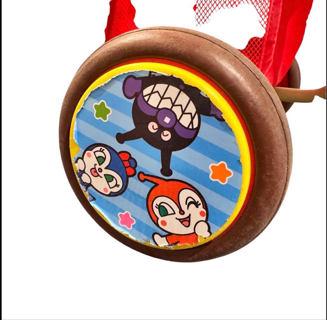 アンパンマン デラックスII三輪車 サンシェード&足置きステップボード