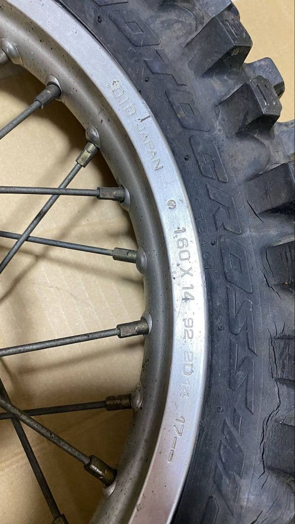 CR 80タイヤホイールセット