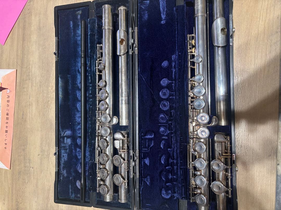 YAMAHA YFL-31 頭部管銀製 2本セット　フルート　ヤマハ　まとめ