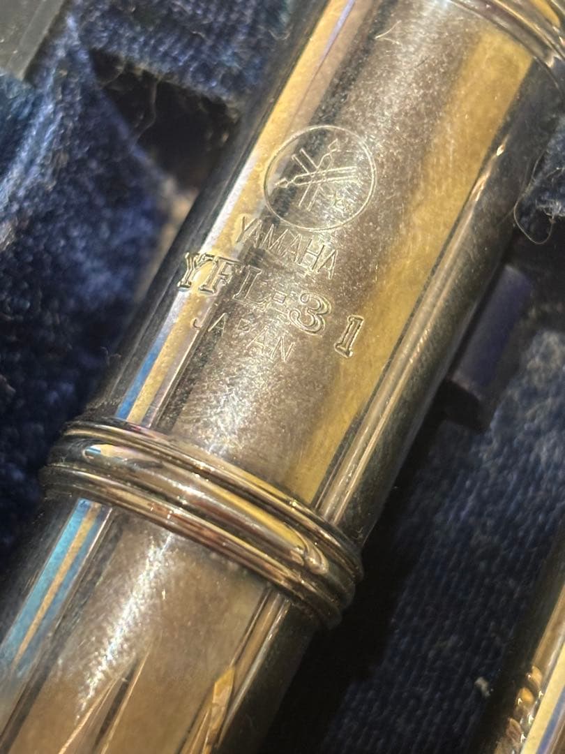 YAMAHA YFL-31 頭部管銀製 2本セット　フルート　ヤマハ　まとめ