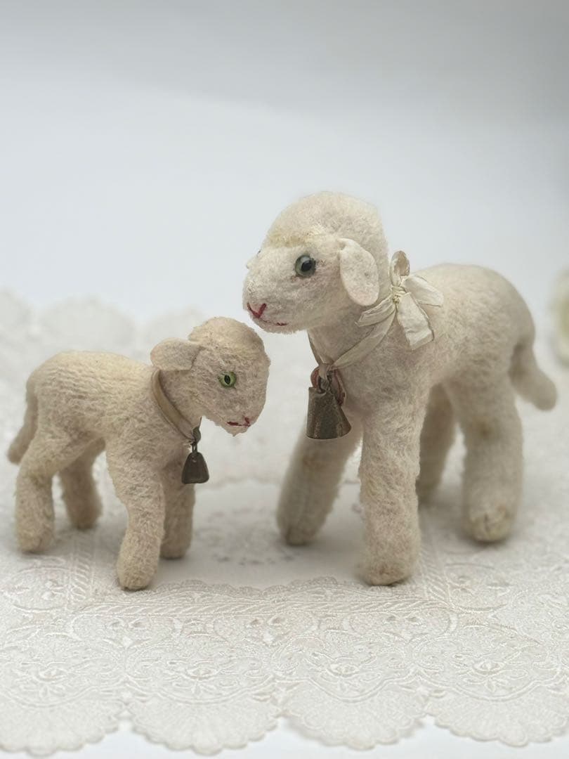 シュタイフ★Lamby 14cm★ヒツジのランビー/ひつじ/羊/ラム★ビンテージ