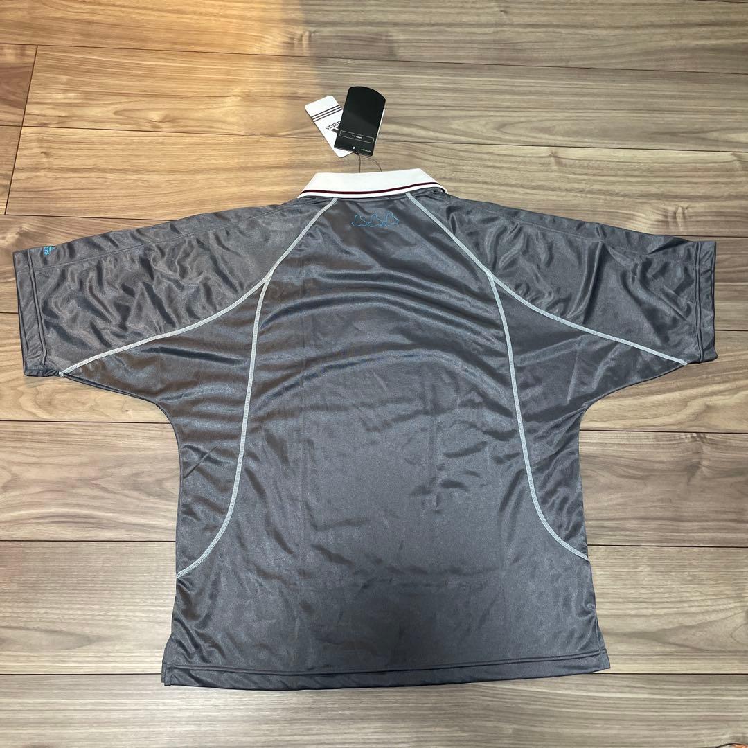 90s Adidas ゲームシャツ ユニフォーム tシャツ サッカー Lサイズ