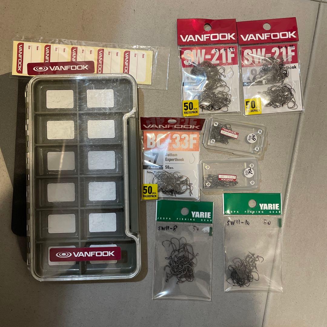 エリアトラウト 管釣り ヴァンフック フック フックケース 針 針ケース