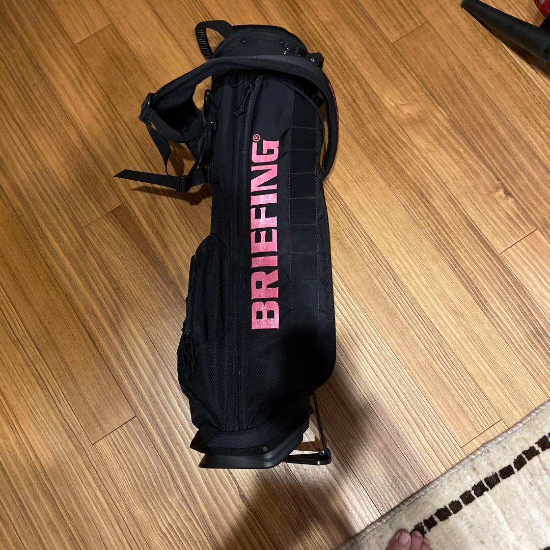 極美品】BRIEFING CR-4K L キッズゴルフ スタンドバッグ 黒 : CR-4K