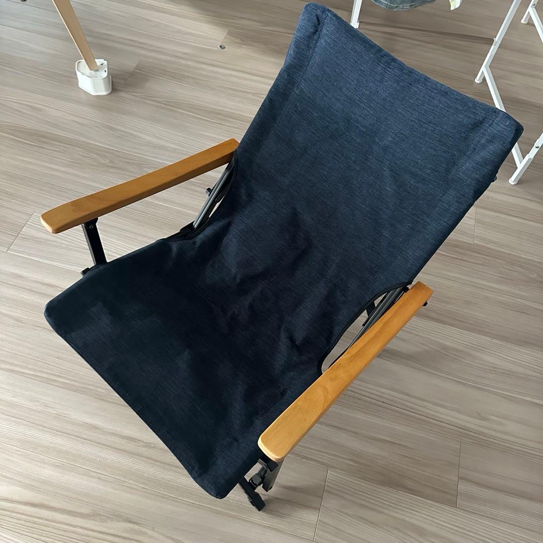 【専用袋付き！即発送】鎌倉天幕　GLチェア　ネイビー　キャンプ