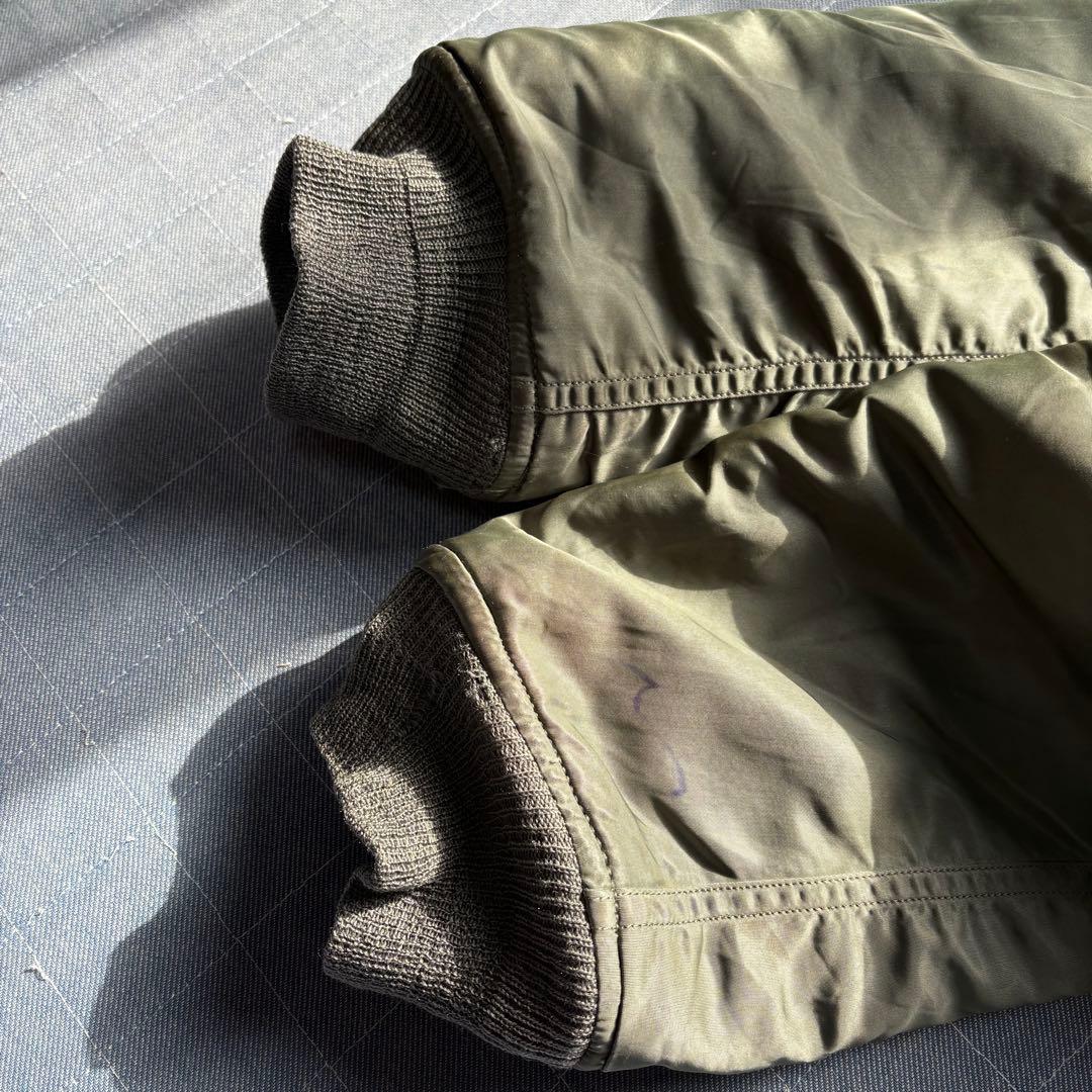 実物 70s Alpha MA-1 フライトジャケット USAF 76年会計 L