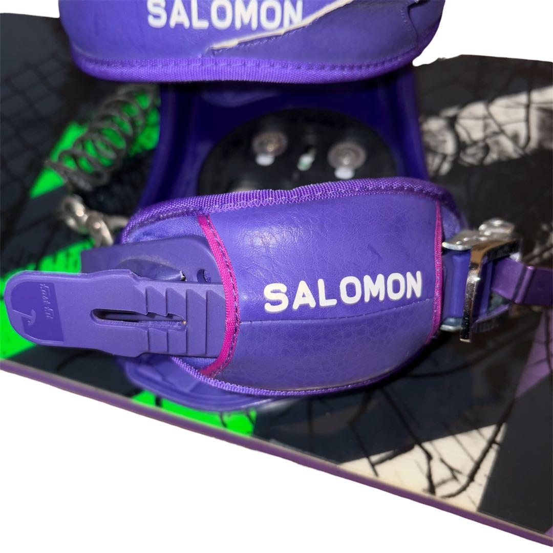 SALOMON PULSE 156 × SALOMON SP1 スノボカバー付き