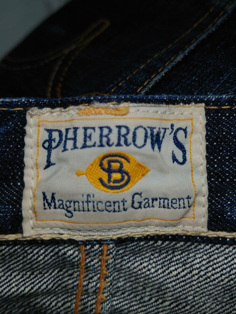 Pherrow's 421 大戦モデル ストレート デニム ジーンズ 501