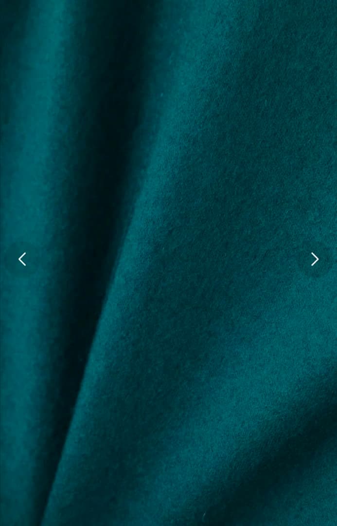 新品 ピンキー&ダイアン ウールスムースカッティングタイトスカート 緑36