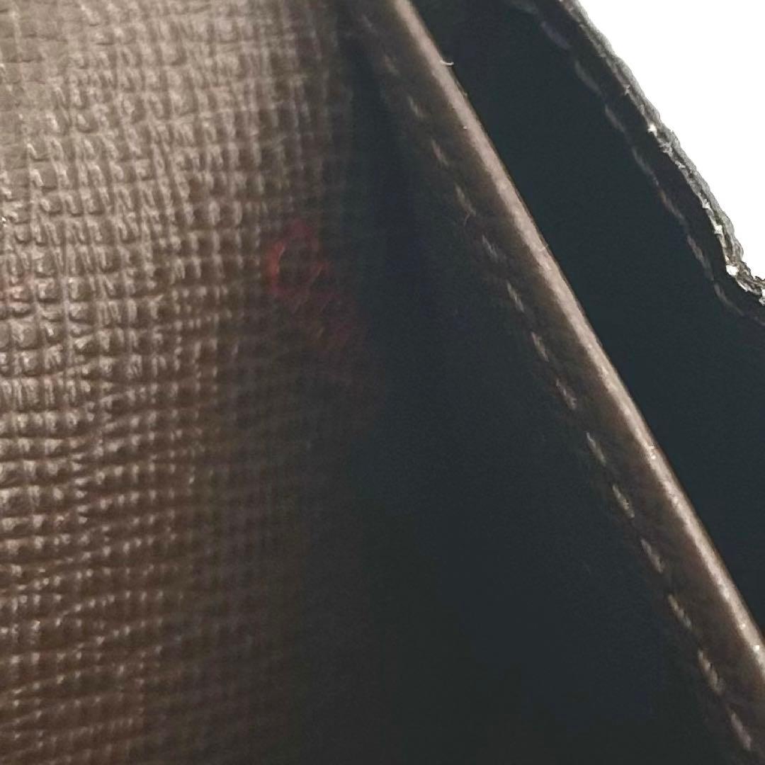 美品 LOUIS VUITTON ダミエ 長財布 折り財布 ブラウン