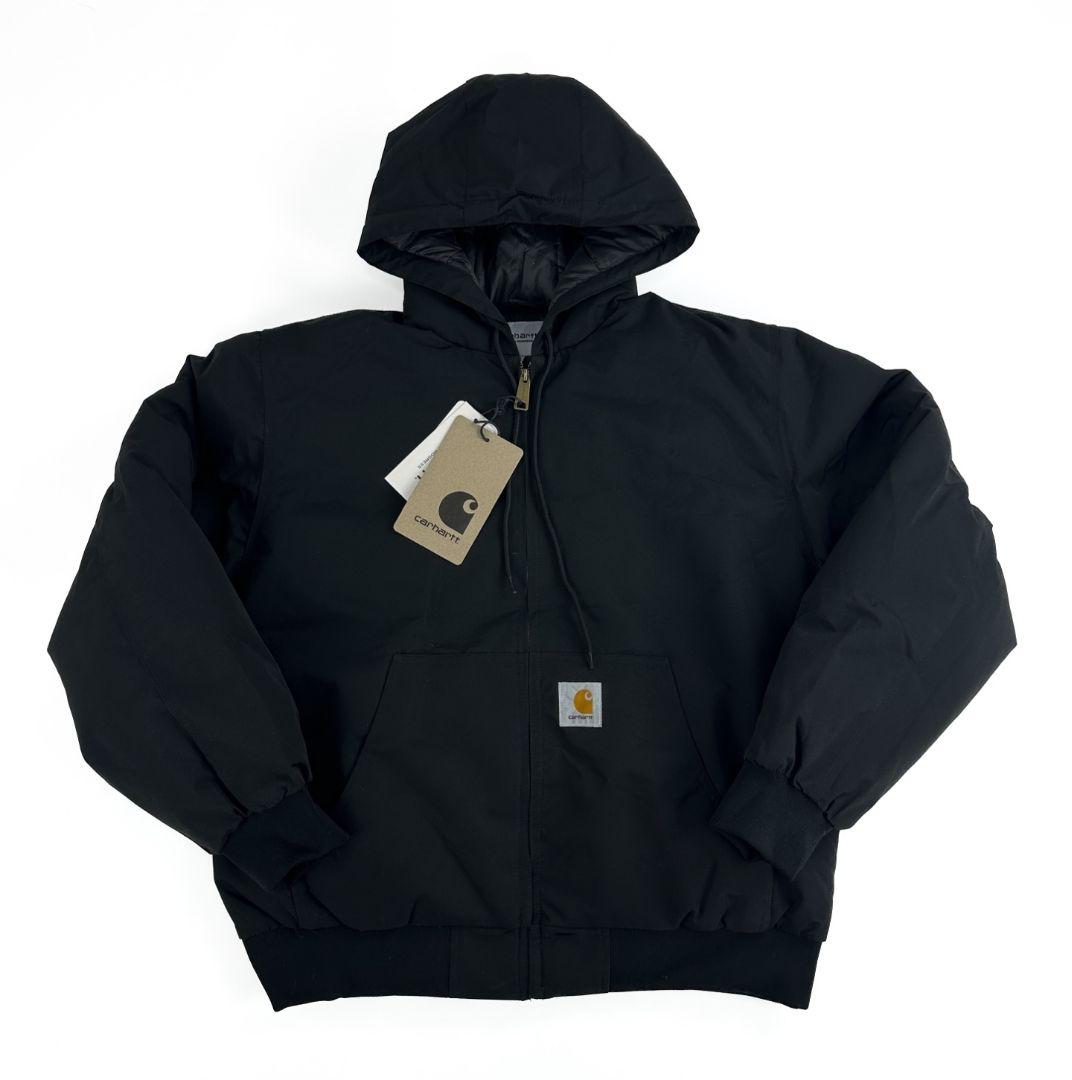 Carhartt ブラック フード付きジャケット**M** Carhartt フード付き