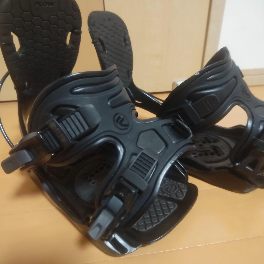 FLOW ALPHA ブラック スノーボードビンディング