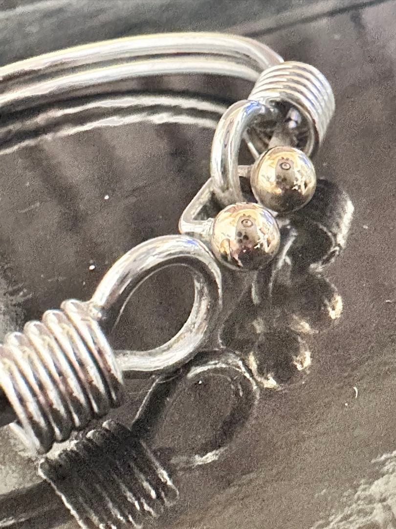 バングル TIFFANY&Co. ティファニー ダブルフック&アイ 14K刻印