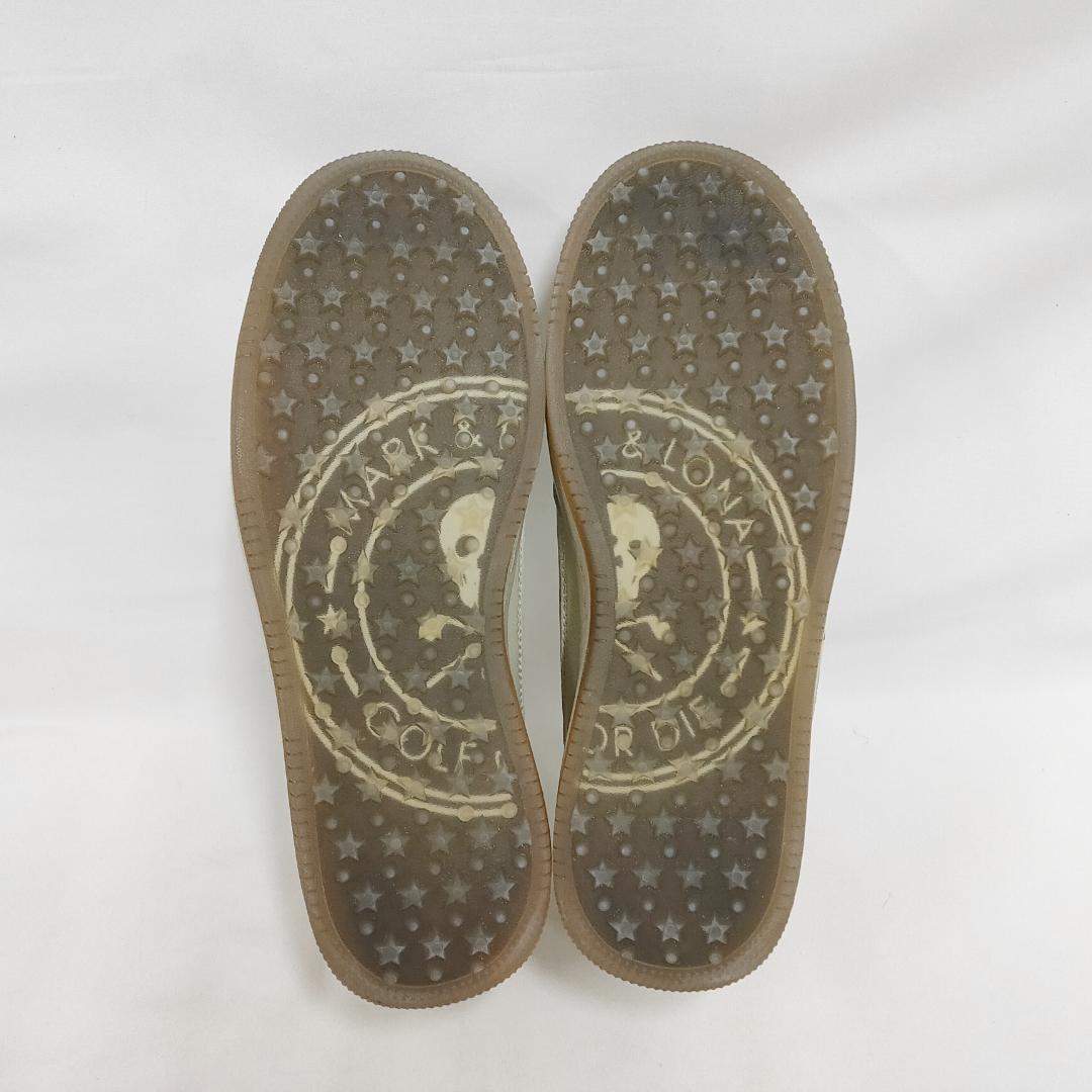 ○★新品未使用 マークアンドロナ 11コラムス ゴルフシューズ ベージュ25cm