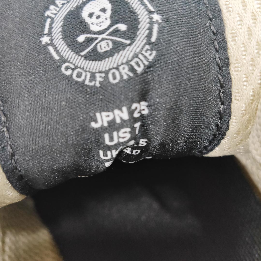 ○★新品未使用 マークアンドロナ 11コラムス ゴルフシューズ ベージュ25cm