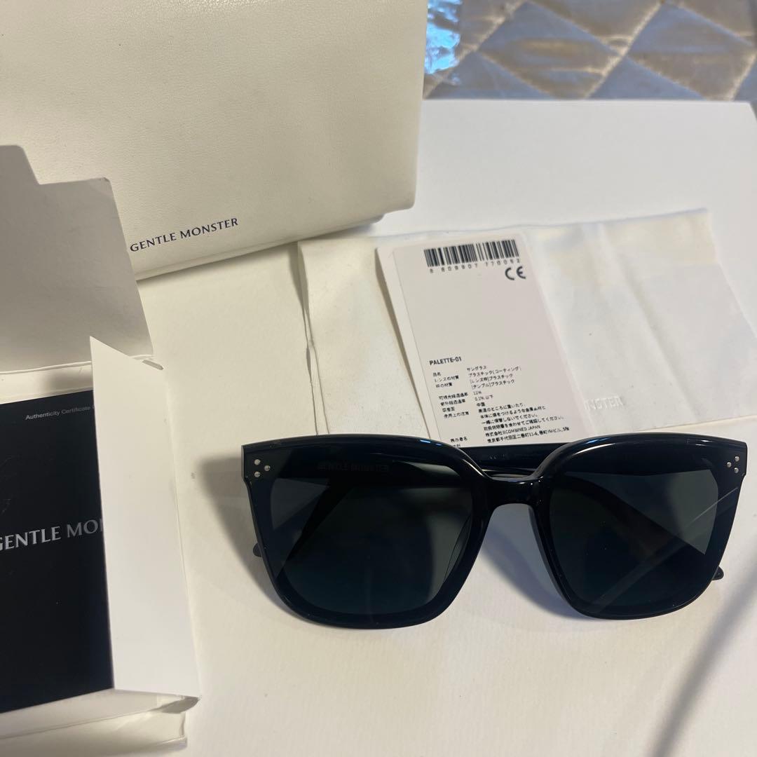 GENTLE MONSTER PALETTE-01 ブラックサングラス - メルカリ