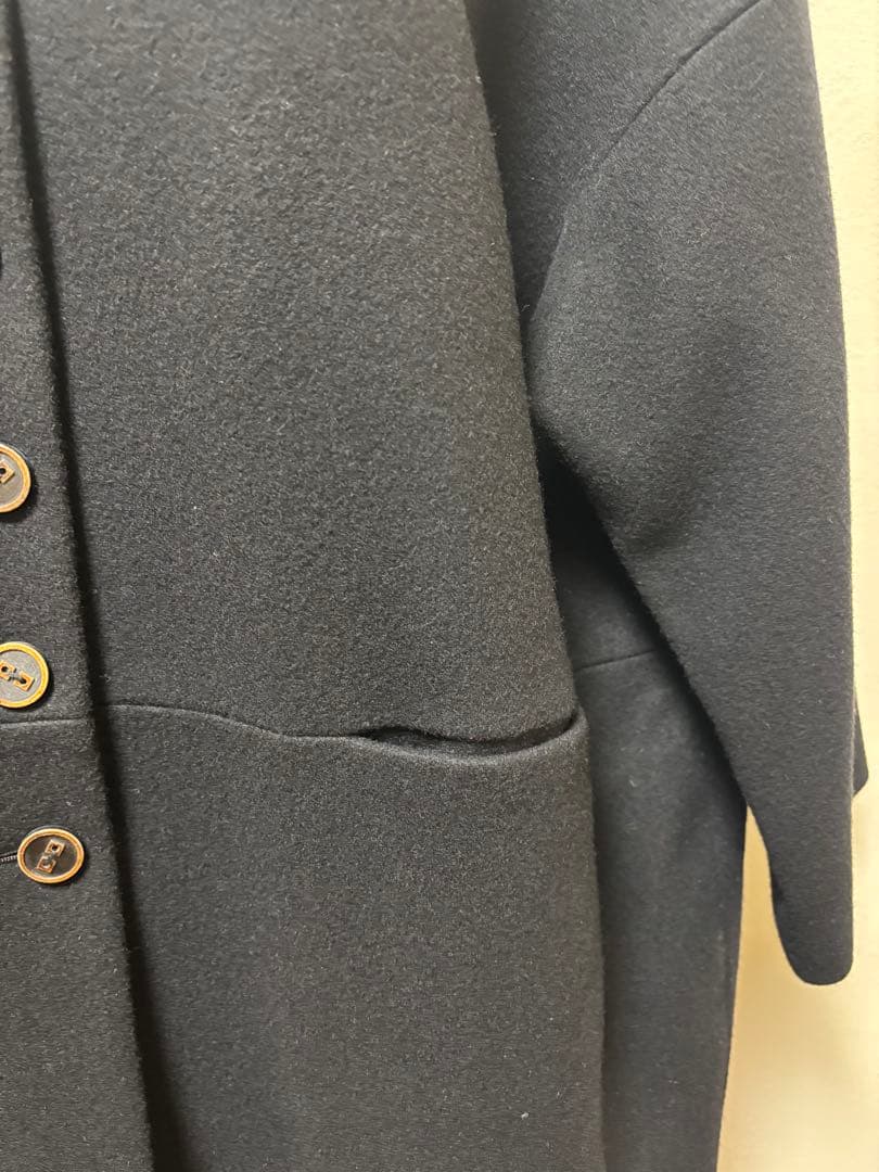 atelier naruseアトリエナルセメルトンウールコクーンコート＊F＊美品