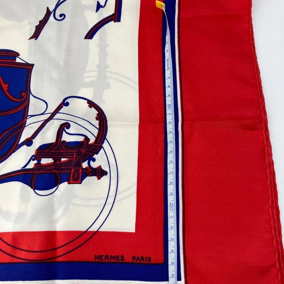11712✨エルメス タグあり スカーフ カレ90 カレ エクスリブリス ホース