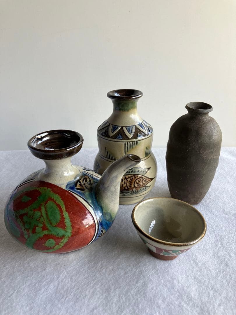 平戸焼寿老人水注R1165お12