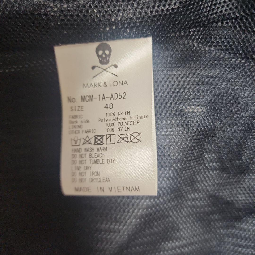 美品 MARK&LONA メンズ48 ブルゾン パーカー 秋冬