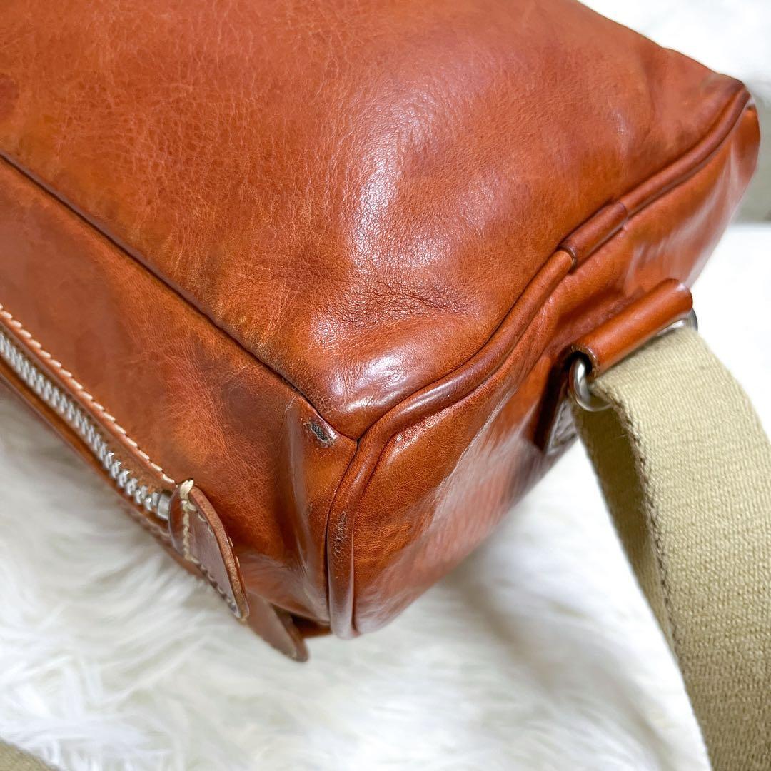 超希少 フェリージ レザー ボディバッグ ショルダーバッグ メンズ 99114