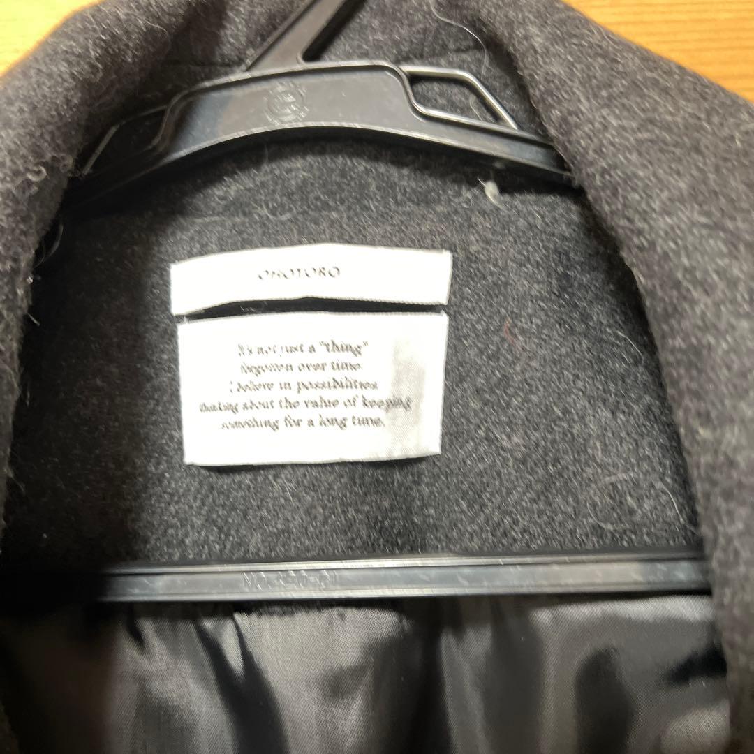 ohotoro Dublin Coat ロングコート　チャコールグレー
