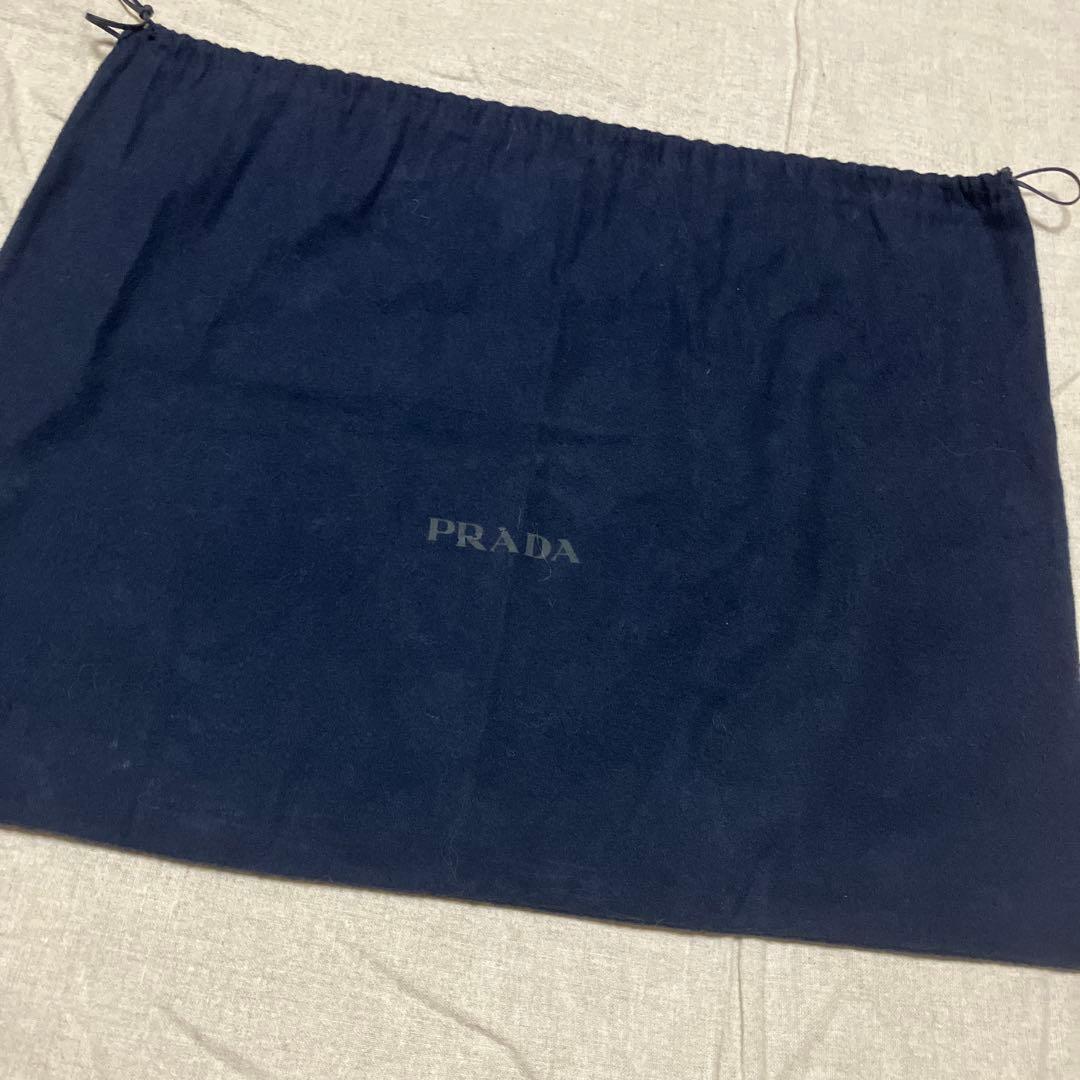 ✨PRADAプラダ三角プレートリュックサック ナイロンレザー（ブラック）