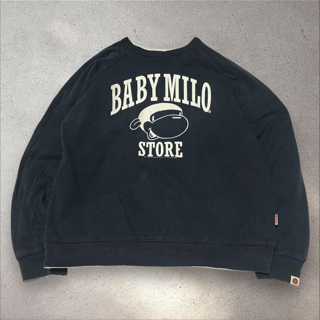 00's A BATHING APE 4面 スウェット 4way MILO