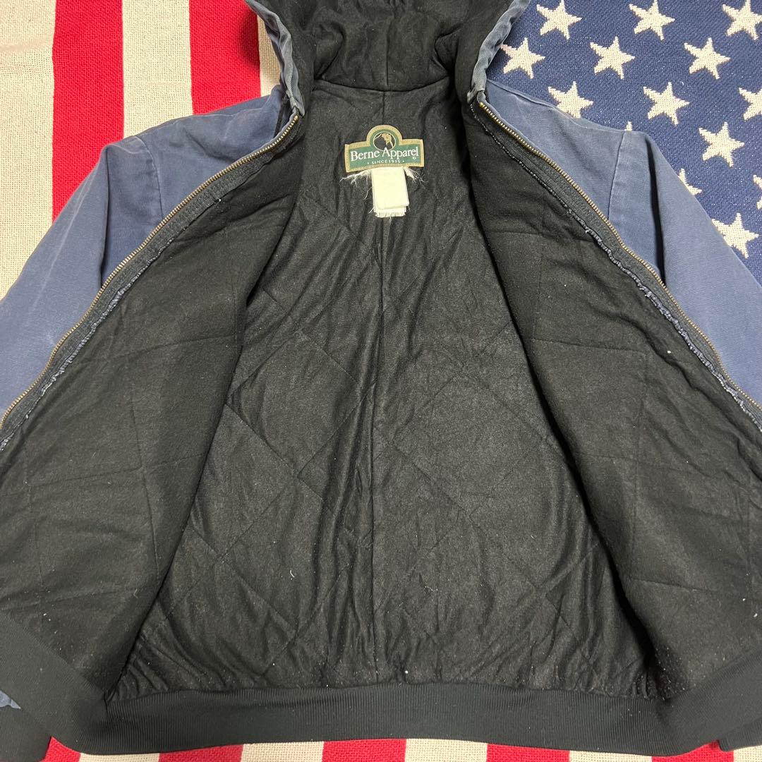 90s Berne apparel アクティブジャケット ダックジャケット - メルカリ