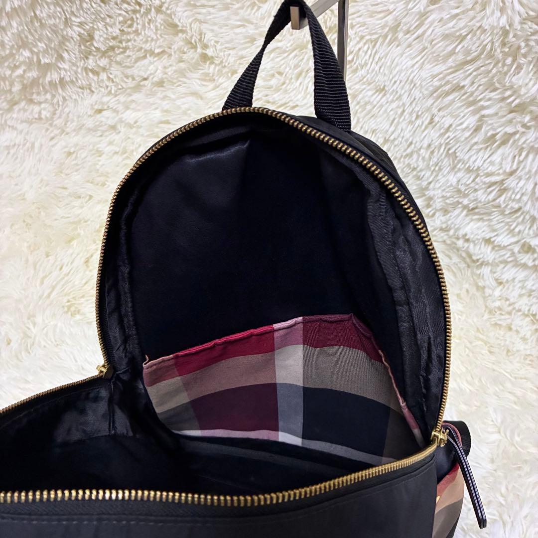 美品✨ ブルーレーベルクレストブリッジ ブラック バックパック リュック