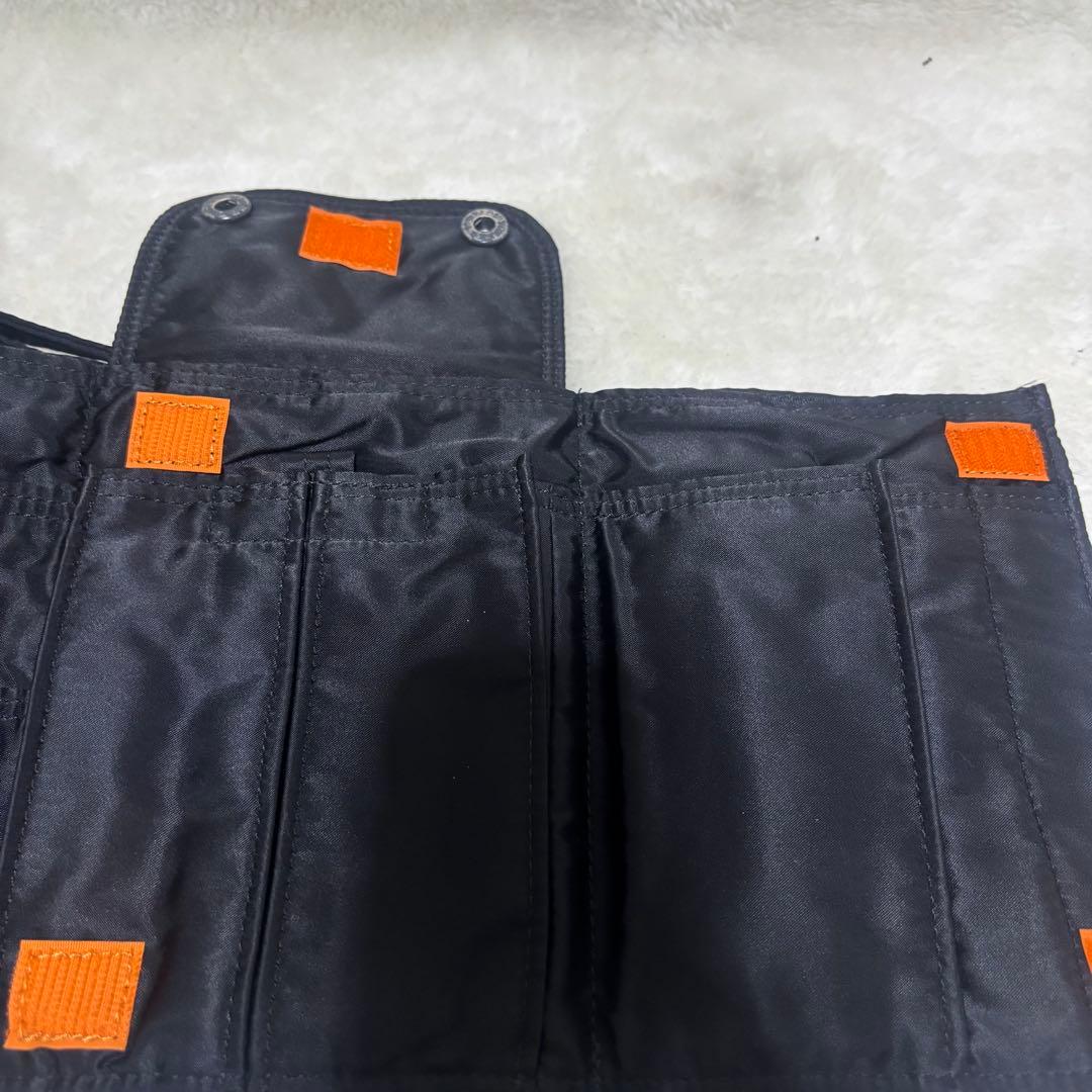 【希少 美品】ポーター　ナイロン　ブラック　タンカー トラベルポーチ